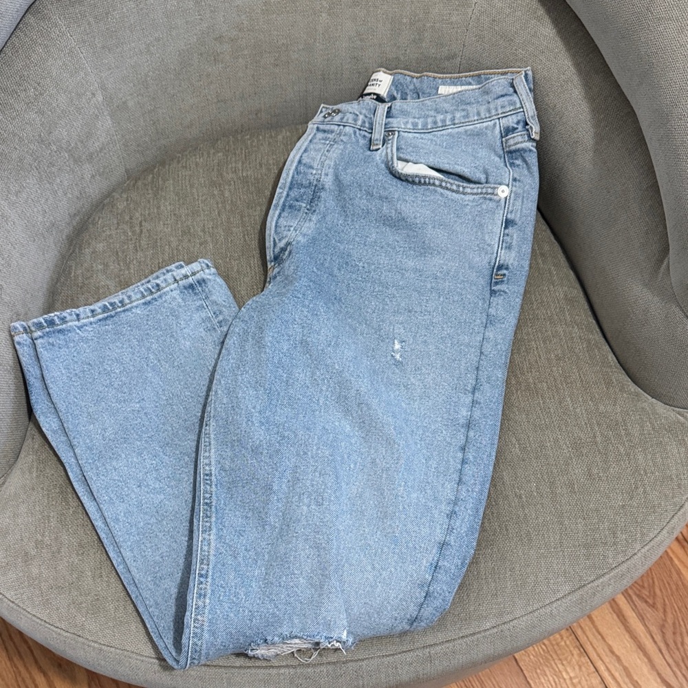 Citizens Of Humanity Light Blue Straight Leg Jeans